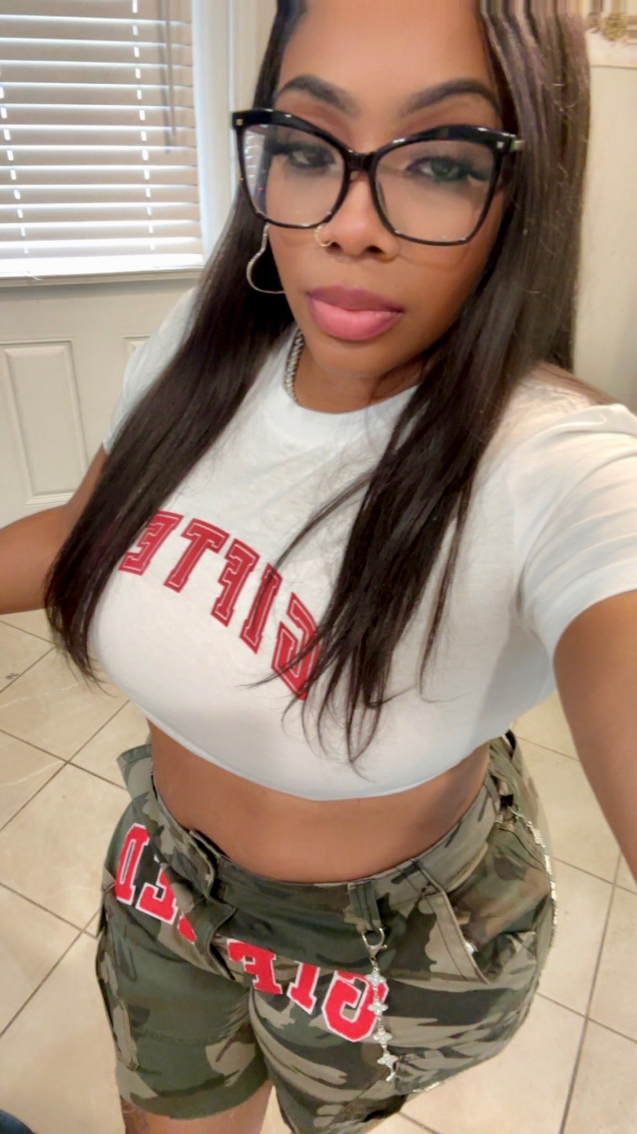 *Gifted Crop Top*