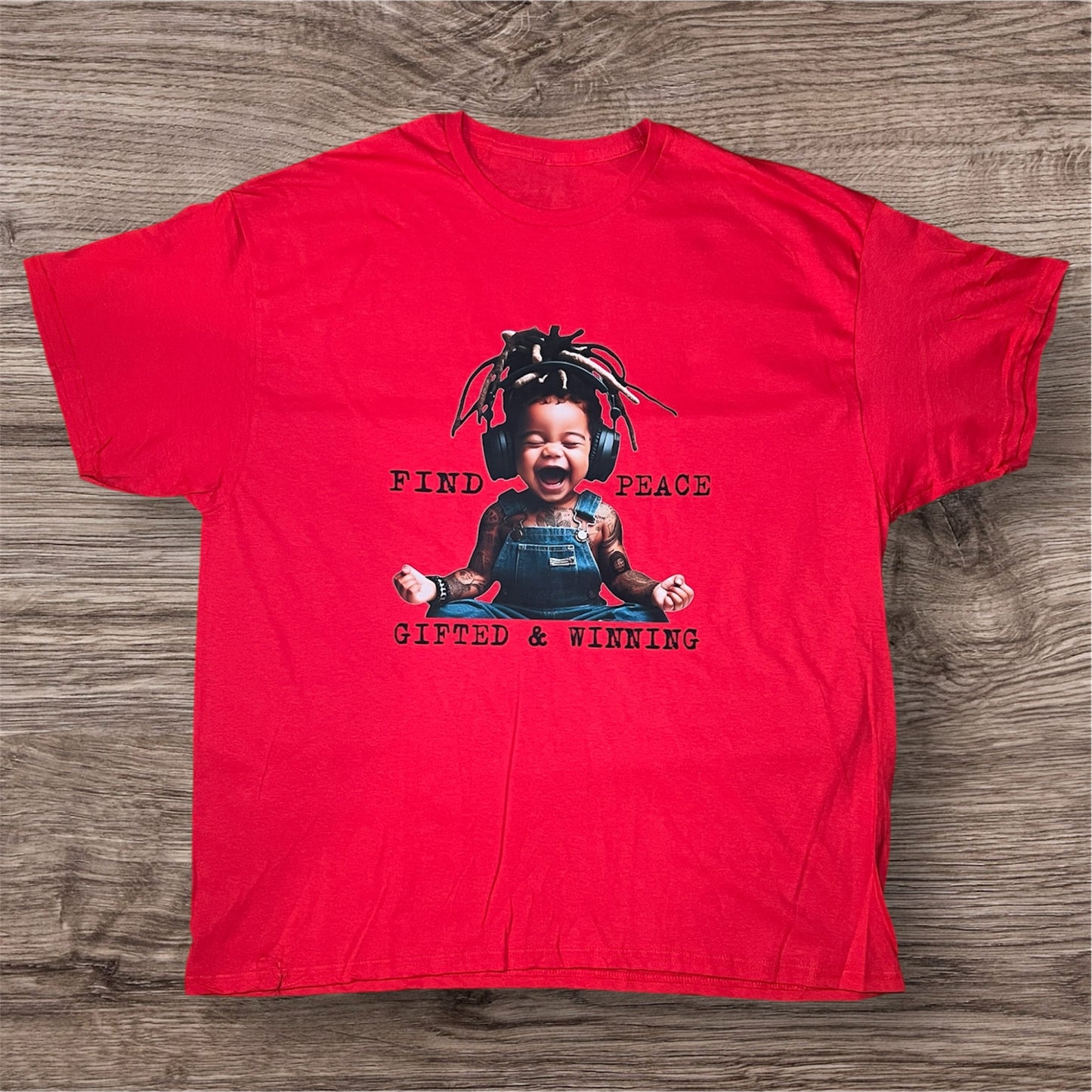 *Graphic "Find Peace" Tee*