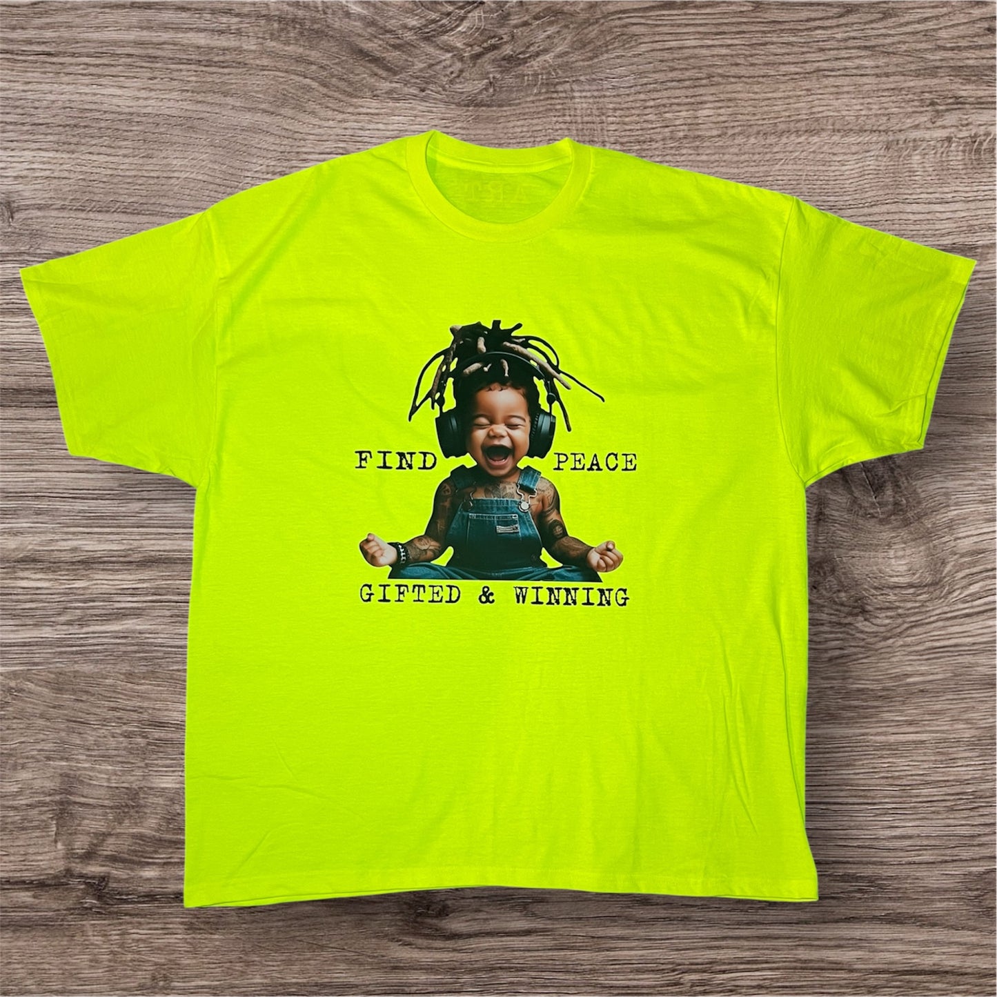 *Graphic "Find Peace" Tee*