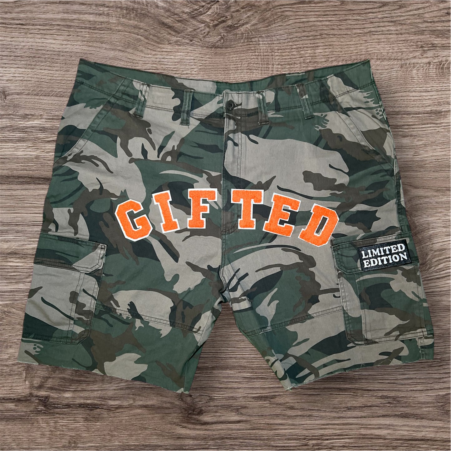 *Camo Gifted Shorts*