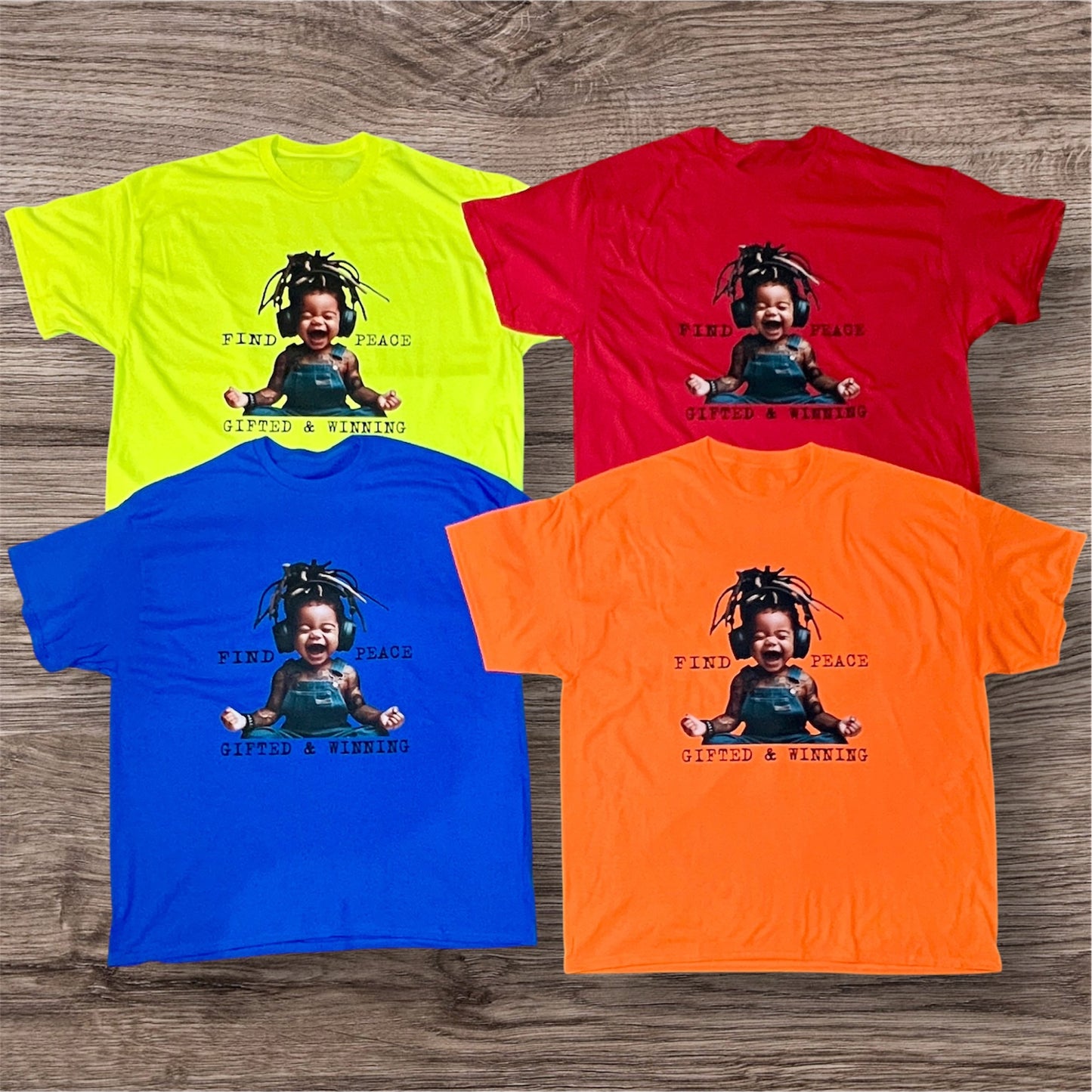 *Graphic "Find Peace" Tee*