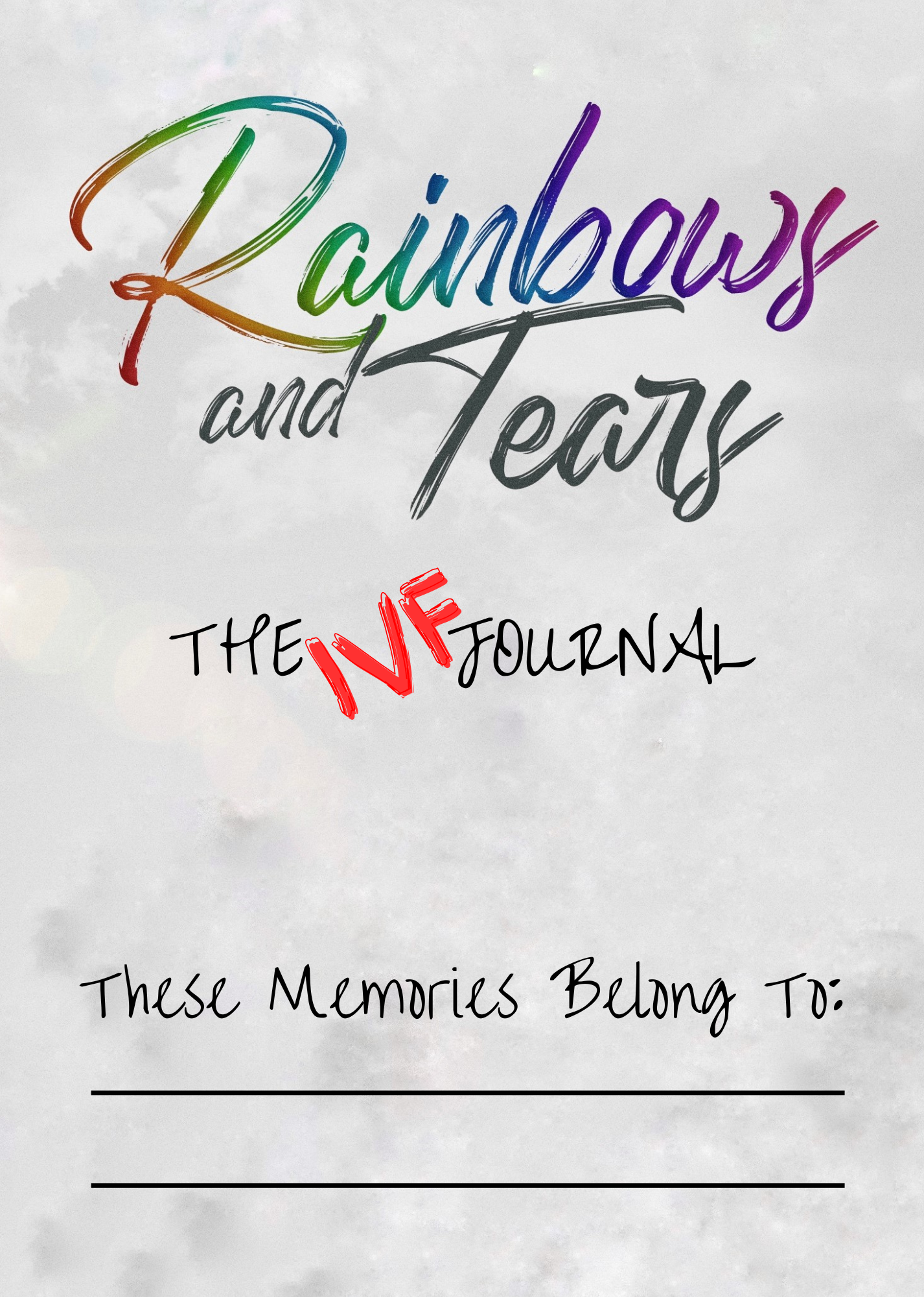 Rainbows and Tears (THE IVF JOURNAL)