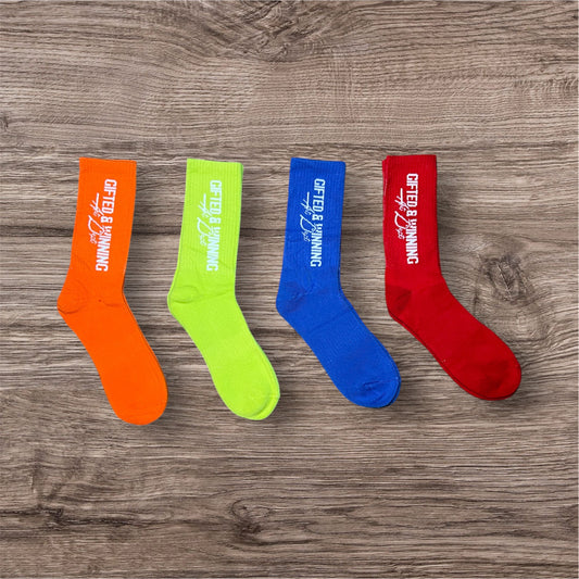 *Gifted & Winning Socks*