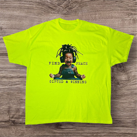 *Graphic "Find Peace" Tee*
