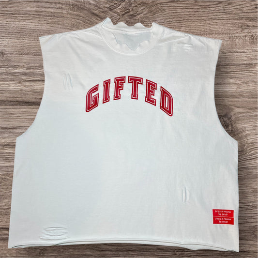 *Sleeveless Gifted Tee*